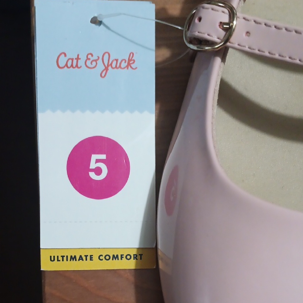 Cat & Jack Light Pink Dress Shoes for Kids - Picture 2 of 4